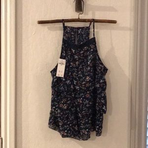 Abercrombie & Fitch floral tank top NWT